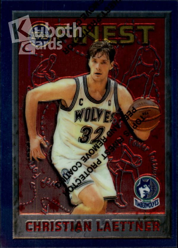 NBA 1995-96 Finest - No 104 - Christian Laettner