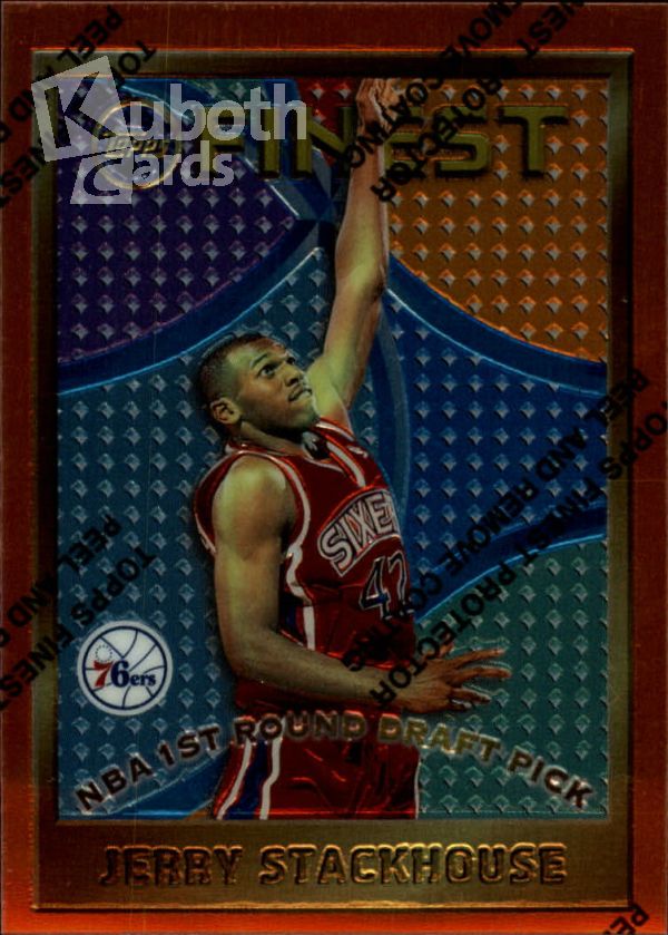 NBA 1995-96 Finest - No 113 - Jerry Stackhouse