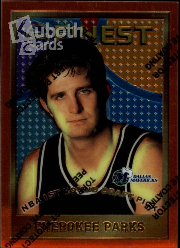 NBA 1995-96 Finest - No 122 - Cherokee Parks