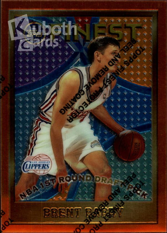 NBA 1995-96 Finest - No 125 - Brent Barry