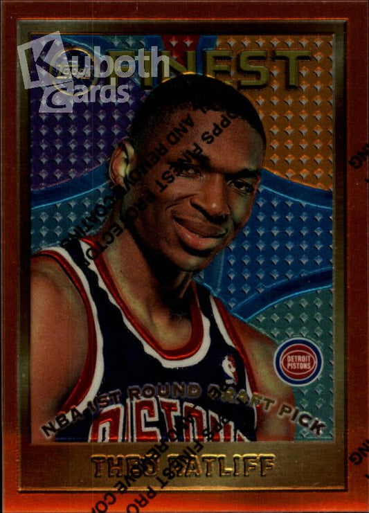 NBA 1995-96 Finest - No 128 - Theo Ratliff