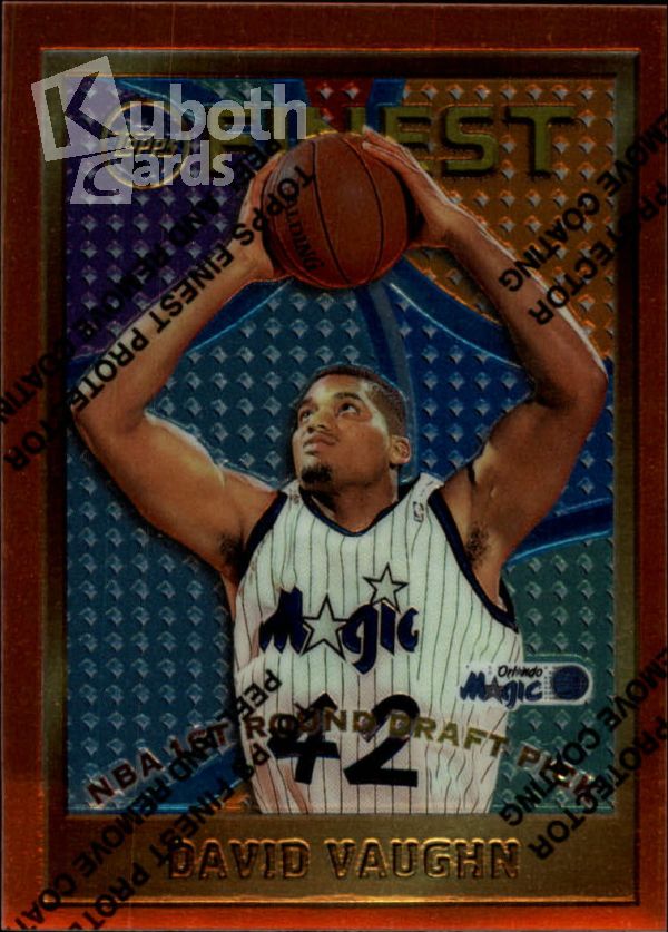 NBA 1995-96 Finest - No 135 - David Vaughn