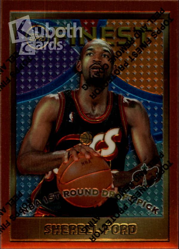 NBA 1995-96 Finest - No 136 - Sherell Ford