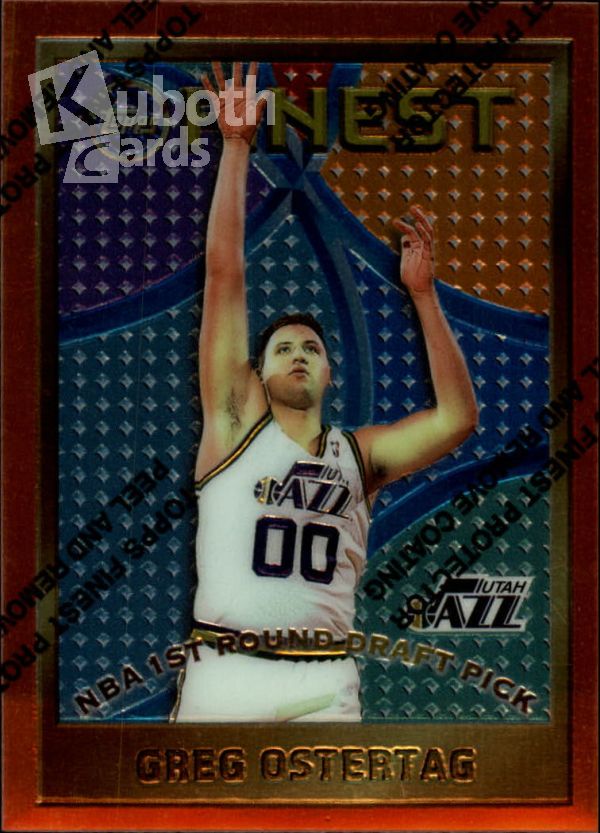 NBA 1995-96 Finest - No 138 - Greg Ostertag