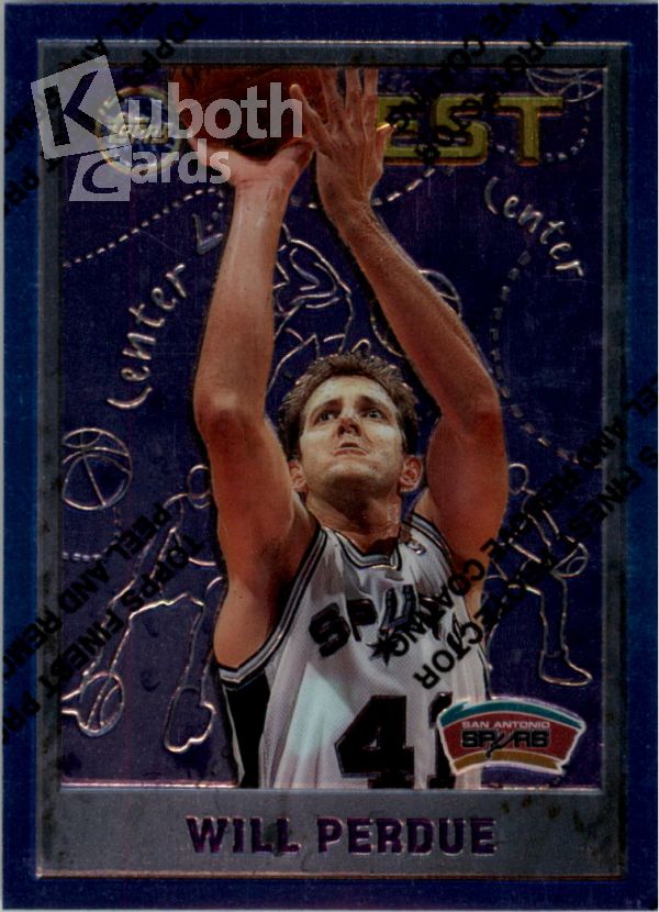 NBA 1995-96 Finest - No 185 - Will Perdue