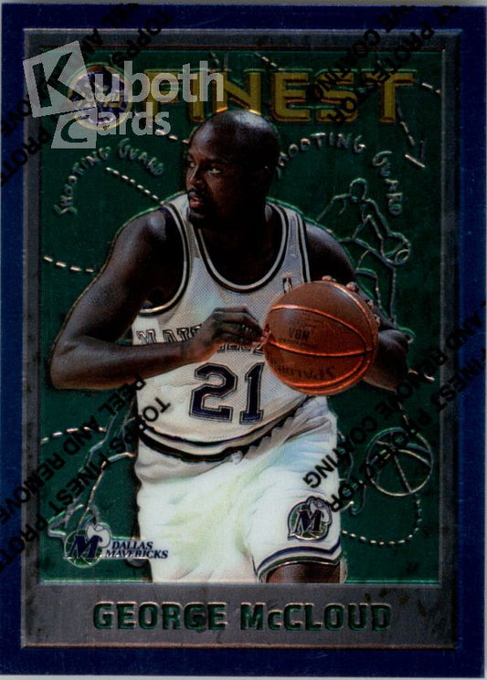 NBA 1995-96 Finest - No 201 - George McCloud