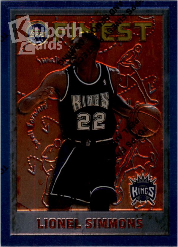 NBA 1995-96 Finest - No. 203 - Lionel Simmons