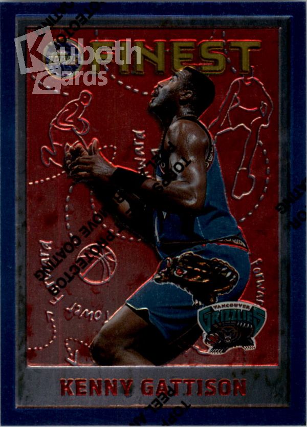 NBA 1995-96 Finest - No 207 - Kenny Gattison