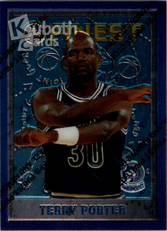 NBA 1995-96 Finest - No 222 - Terry Porter