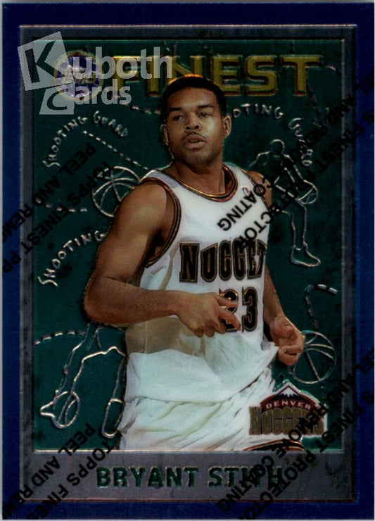 NBA 1995-96 Finest - No. 227 - Bryant Stith