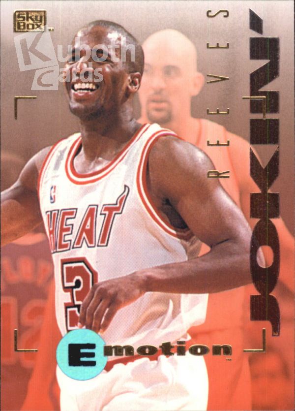 NBA 1994-95 Emotion - No 50 - Khalid Reeves