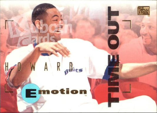 NBA 1994-95 Emotion - No 98 - Juwan Howard