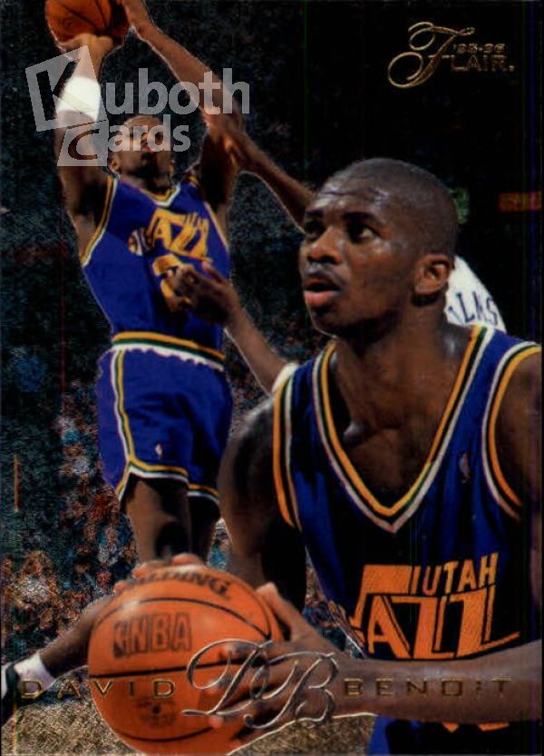 NBA 1995-96 Flair - No. 135 - David Benoit