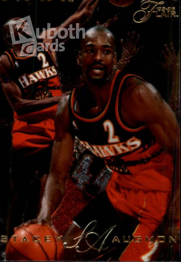 NBA 1995-96 Flair - No 151 - Stacey Augmon