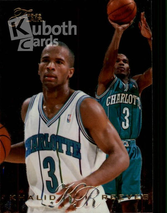 NBA 1995-96 Flair - No 158 - Khalid Reeves