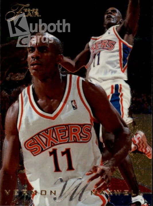 NBA 1995-96 Flair - No. 182 - Vernon Maxwell