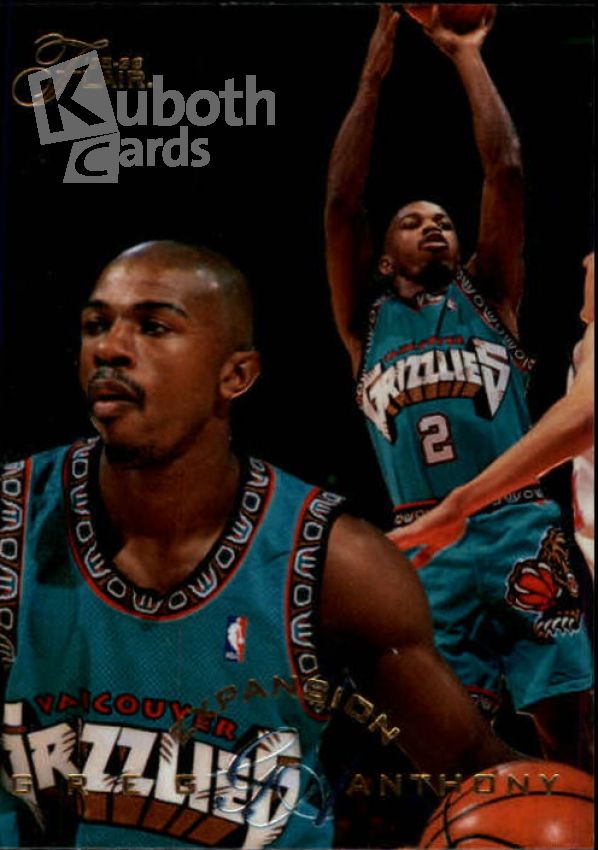 NBA 1995-96 Flair - No 196 - Greg Anthony