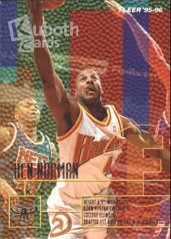 NBA 1995-96 Fleer - No 6 - Ken Norman