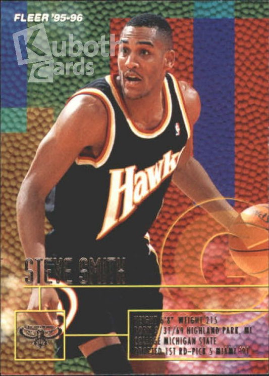 NBA 1995-96 Fleer - No 7 - Steve Smith