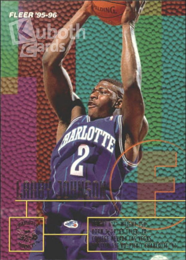 NBA 1995-96 Fleer - No 18 - Larry Johnson