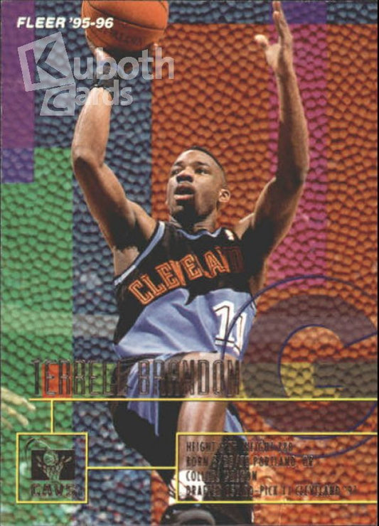 NBA 1995-96 Fleer - No. 27 - Terrell Brandon