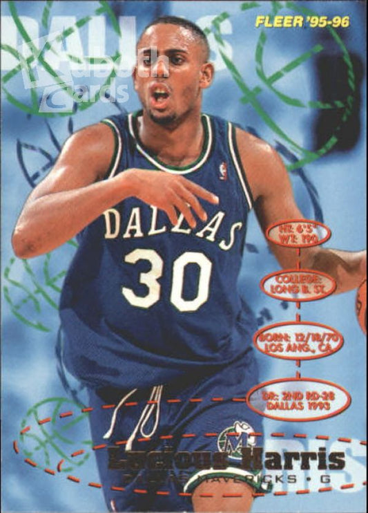 NBA 1995-96 Fleer - No. 33 - Lucius Harris