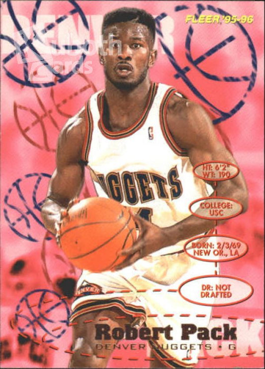 NBA 1995-96 Fleer - No. 45 - Robert Pack