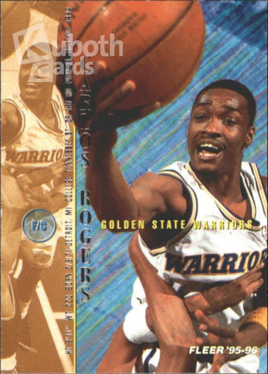 NBA 1995-96 Fleer - No 61 - Carlos Rogers