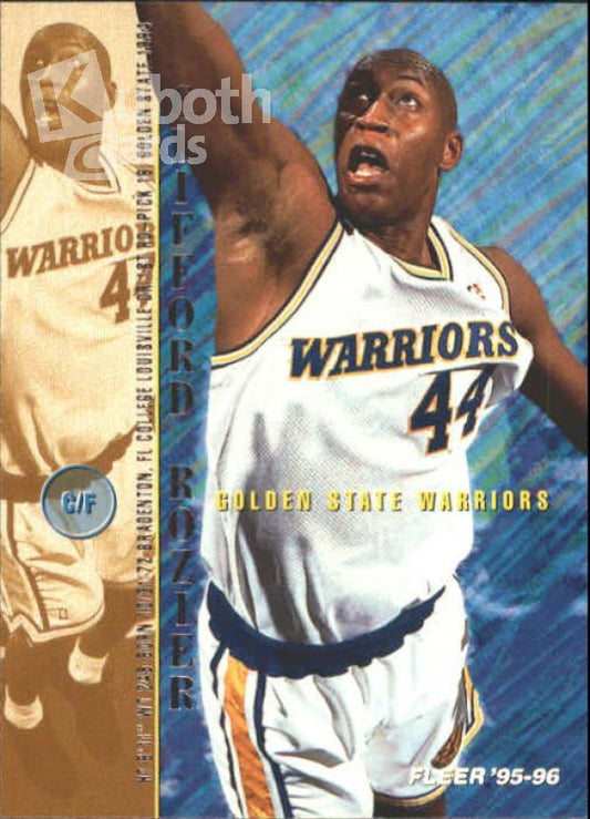 NBA 1995-96 Fleer - No 62 - Clifford Rozier