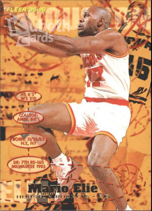 NBA 1995-96 Fleer - No 67 - Mario Elie