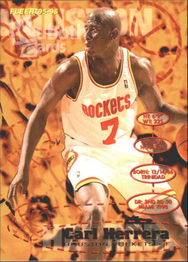 NBA 1995-96 Fleer - No 68 - Carl Herrera