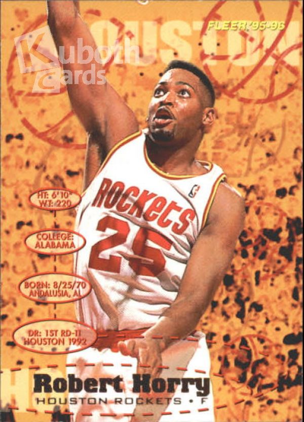 NBA 1995-96 Fleer - No 69 - Robert Horry