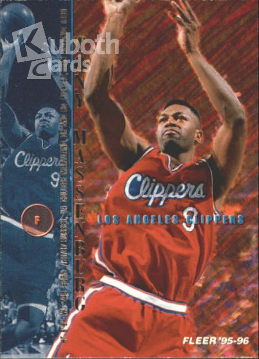 NBA 1995-96 Fleer - No. 81 - Tony Massenburg