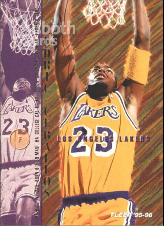 NBA 1995-96 Fleer - No 87 - Cedric Ceballos