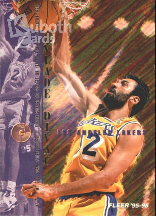 NBA 1995-96 Fleer - No 88 - Vlade Divac