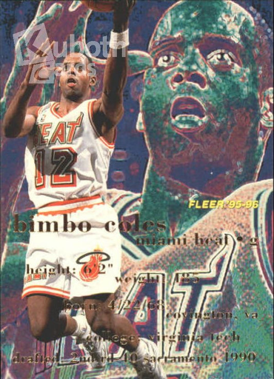 NBA 1995-96 Fleer - No 93 - Bimbo Coles