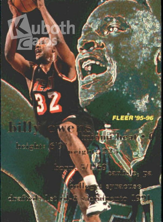 NBA 1995-96 Fleer - No 95 - Billy Owens