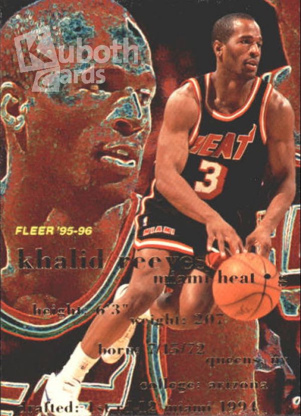 NBA 1995-96 Fleer - No 96 - Khalid Reeves