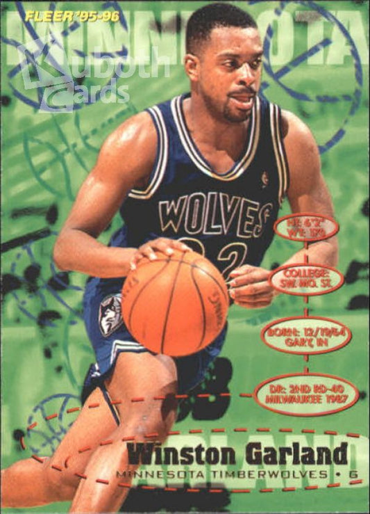 NBA 1995-96 Fleer - No 106 - Winston Garland