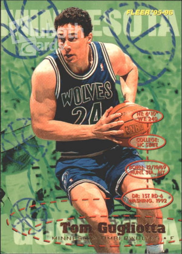 NBA 1995-96 Fleer - No 107 - Tom Gugliotta