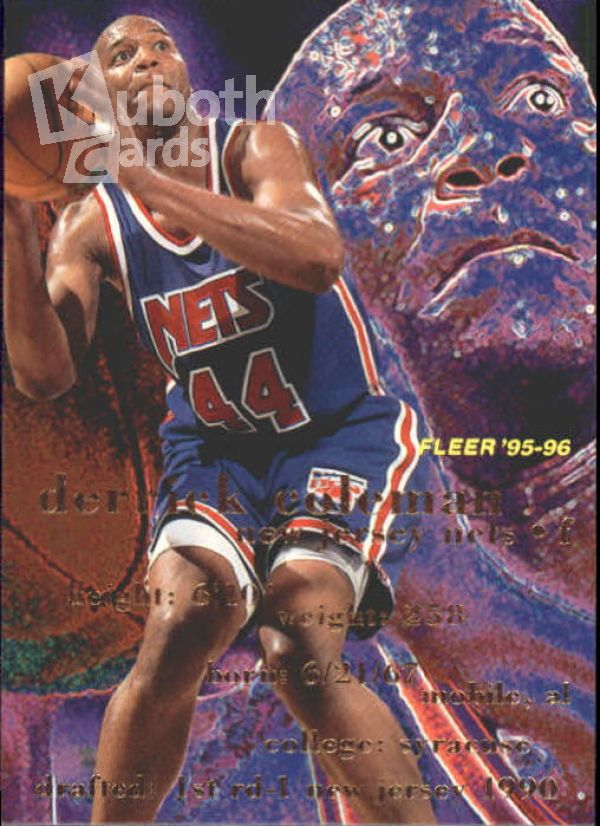 NBA 1995-96 Fleer - No 115 - Derrick Coleman