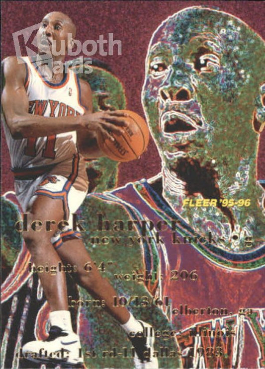 NBA 1995-96 Fleer - No 121 - Derek Harper