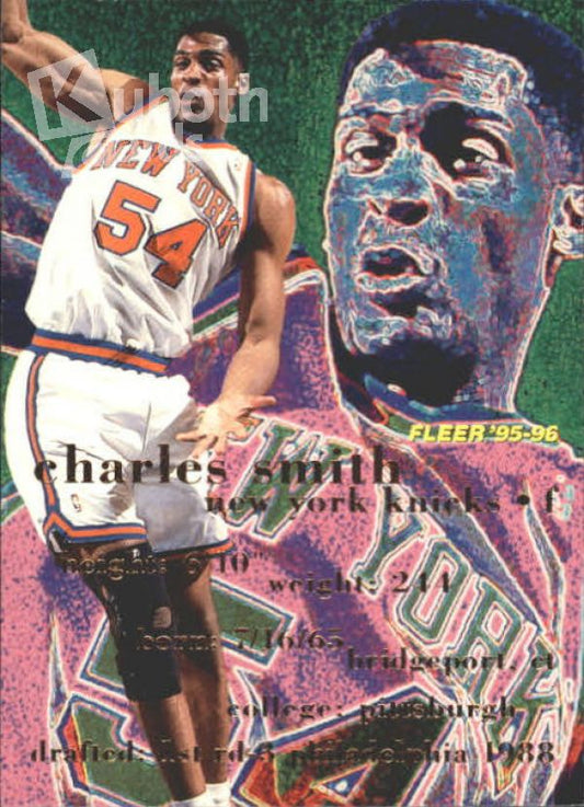 NBA 1995-96 Fleer - No 124 - Charles Smith