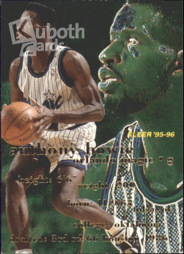 NBA 1995-96 Fleer - No 127 - Anthony Bowie