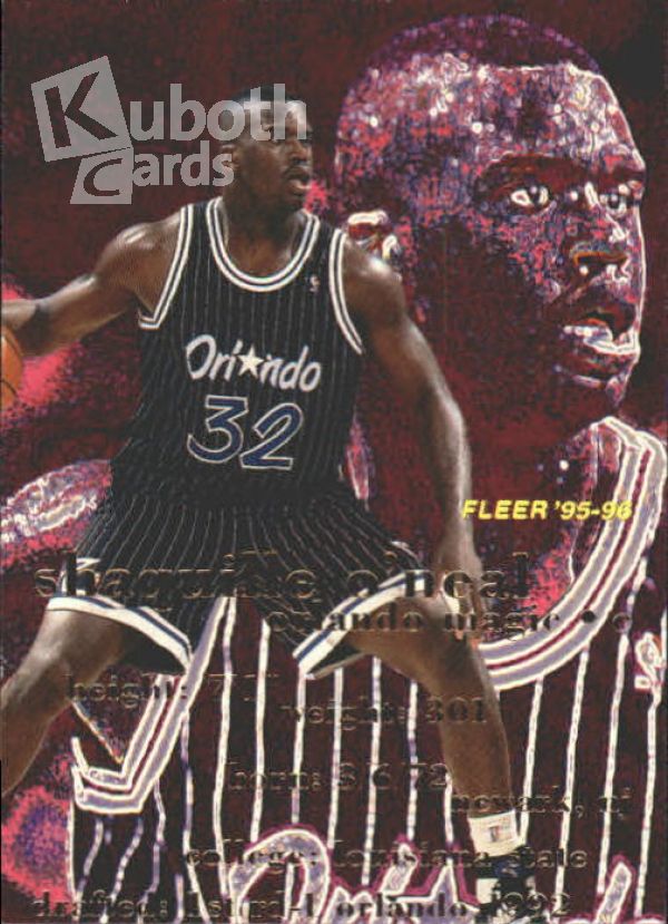 NBA 1995-96 Fleer - No 130 - Shaquille O'Neal