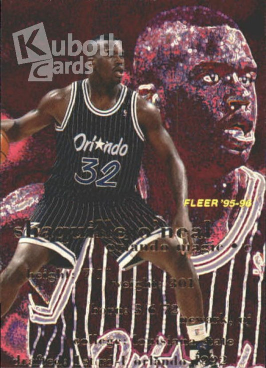 NBA 1995-96 Fleer - No 130 - Shaquille O'Neal