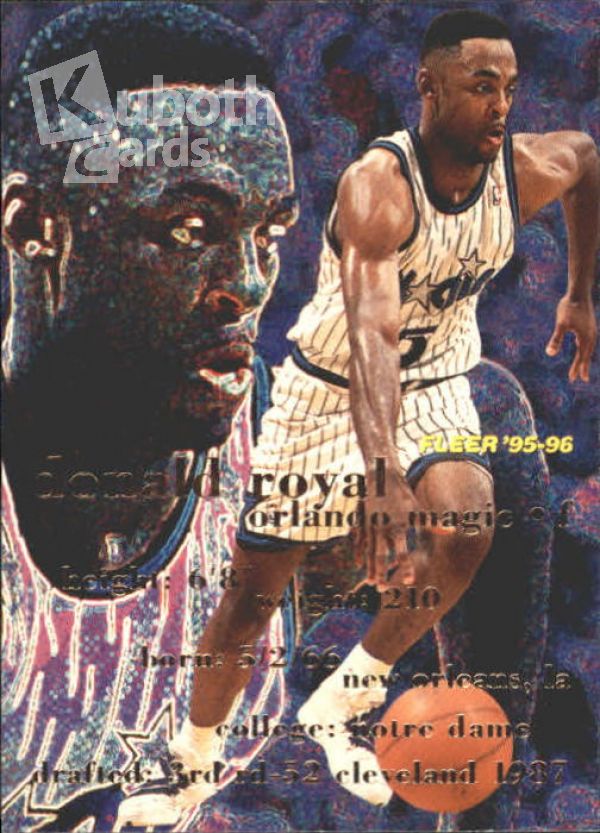 NBA 1995-96 Fleer - No 131 - Donald Royal