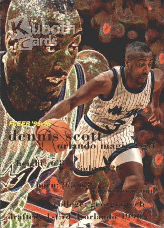 NBA 1995-96 Fleer - No 132 - Dennis Scott