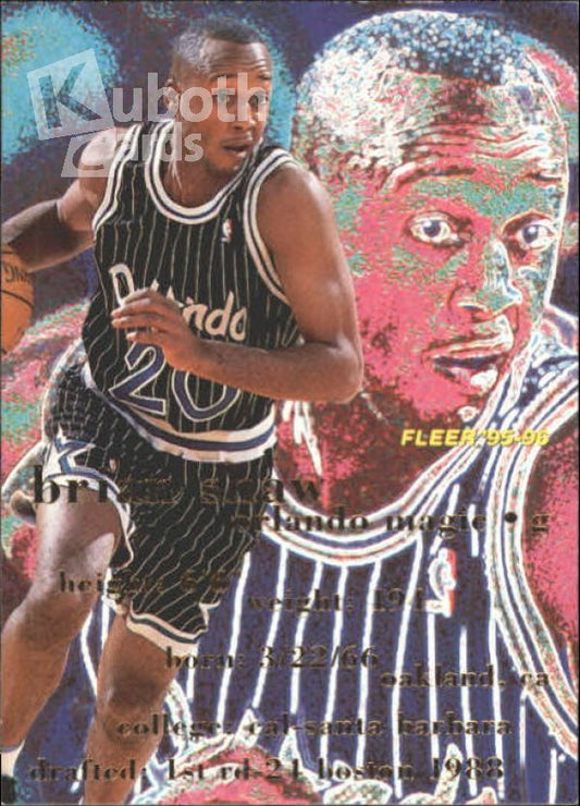 NBA 1995-96 Fleer - No 133 - Brian Shaw