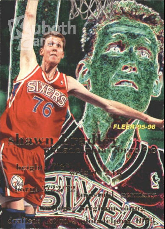 NBA 1995-96 Fleer - No. 136 - Shawn Bradley